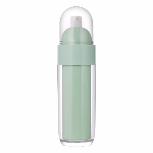 PMMA Pump Bottle, Refillable Cosmetic Bottle with Cap