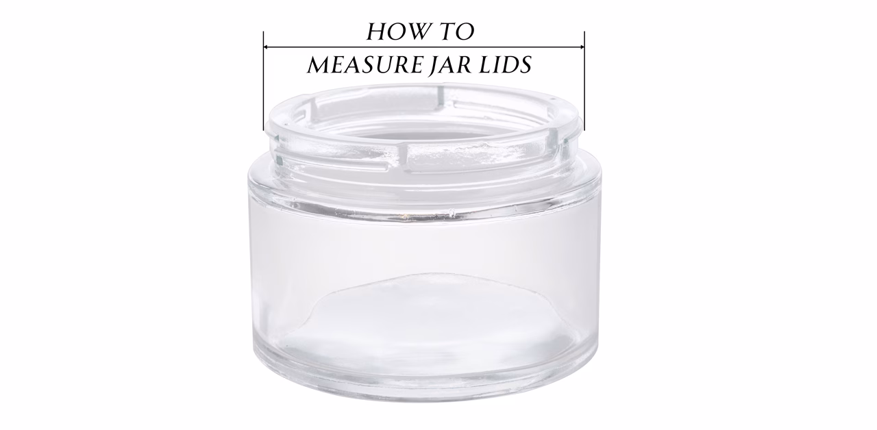 how to measure jar lids