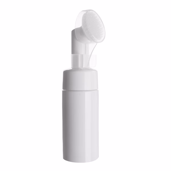 PET Mousse Foam Pump Bottle With Brush G2339-1