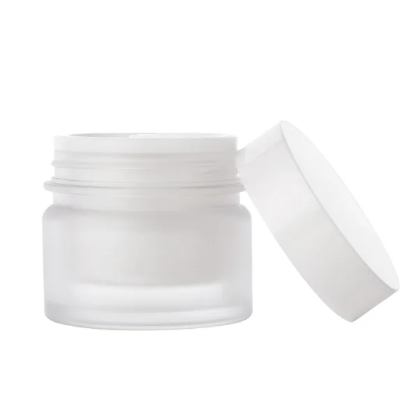 Round Shape Cosmetic Jar with Matte Surface