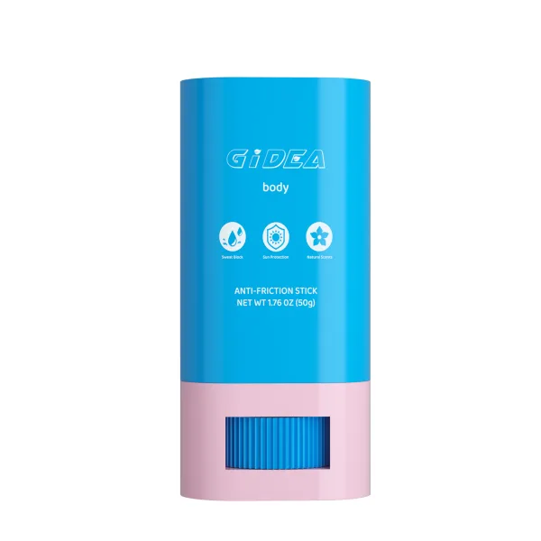 PP Plastic Yellow Sunscreen for Stick Deodorant Product Cosmetic Packaging