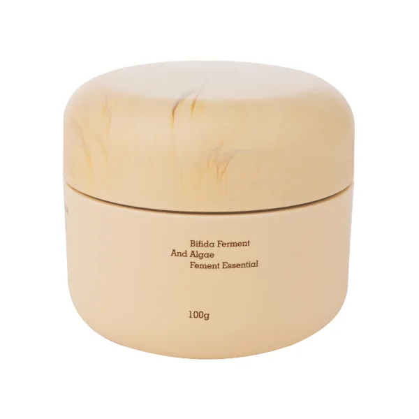 Calcium Carbonate Double Wall Cosmetic Jar