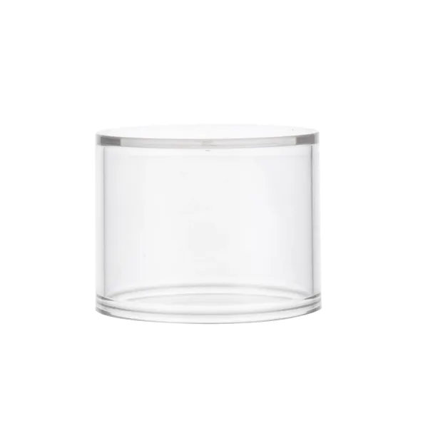 Refillable Clear Round Airless Bottle