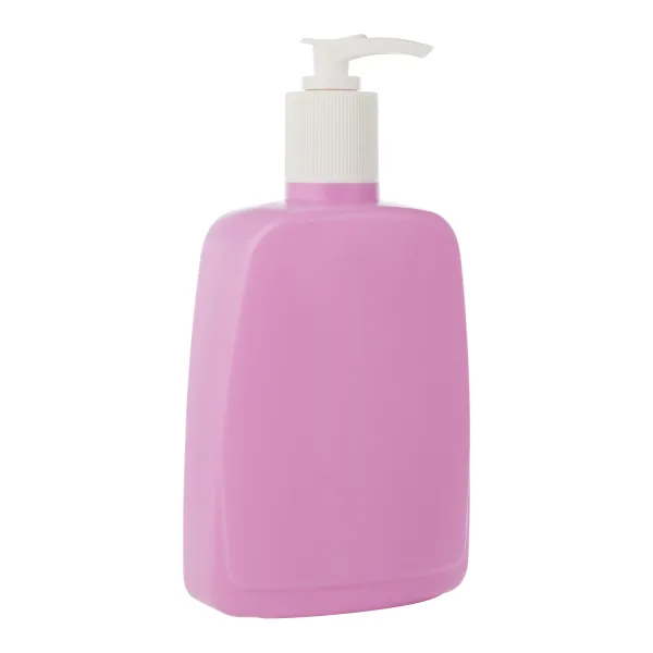 Eco-Friendly Cylinder Pink HDPE Pump Bottle Empty Shampoo Conditioner Body Wash bottle