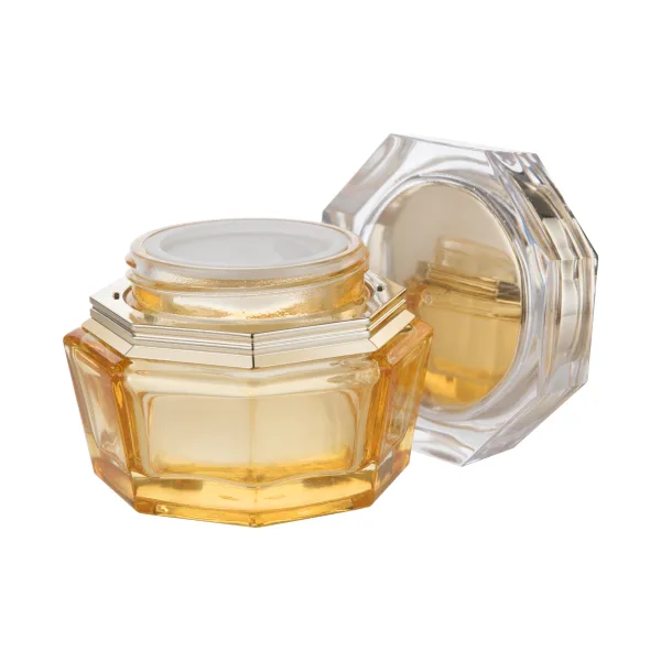 Luxury Diamond Shape Glass Jar G1336