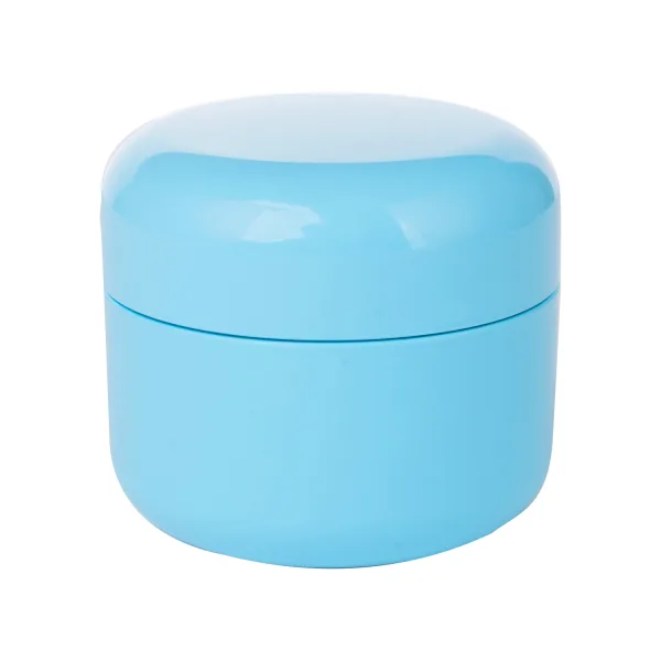 Eco-Friendly Blue PLA Cosmetic Cream Jar