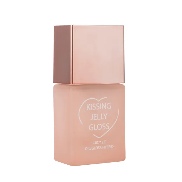 Square Glass Bottle With Brush Head